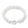 Pearls Of The Orient Online Women's Gratia White Cultured Freshwater Pearl Bracelet With Sterling Silver Spring Clasp In White
