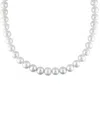 Pearls Silver 10-11mm Pearl Necklace