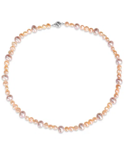 Pearls Silver 5-8mm Pearl Necklace
