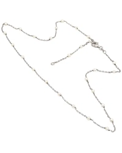 Pearls Silver 6-7mm Pearl Necklace In No Color