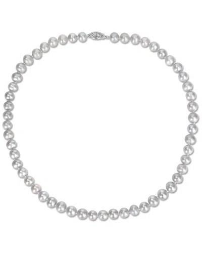 Pearls Silver 7.5-8mm Pearl Necklace