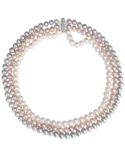 Pearls Silver 7.5-8mm Pearl Necklace