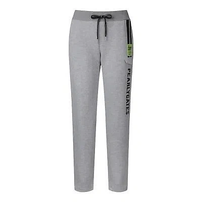 Pre-owned Pearly Gates Genuine  Golf Womens Smile Sideline Sweatpants Gray In Multicolor