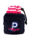 Pearly Gates Logo-appliqué Pouch In Blue