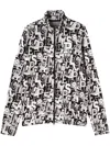 Pearly Gates Logo-intarsia Track Jacket In Blue
