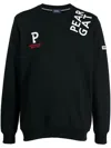 Pearly Gates Navy Crewneck Pullover In Black