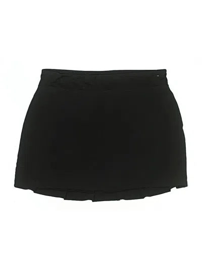 Pre-owned Pebble Beach Active Skort In Black