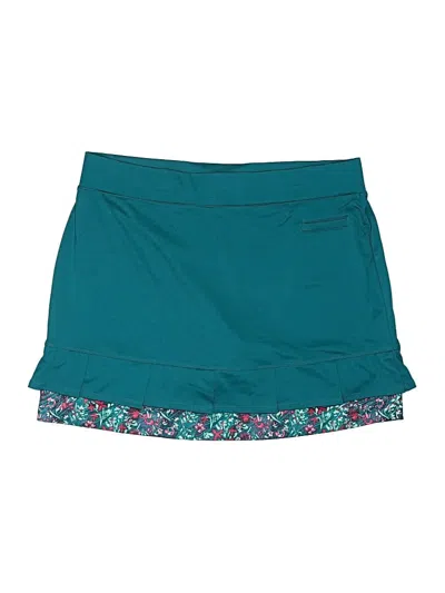 Pre-owned Pebble Beach Active Skort In Blue