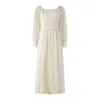 Pecanpepperpelican Women's Neutrals Where The Rose Should Grow Gown