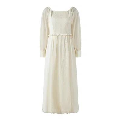 Pecanpepperpelican Women's Neutrals Where The Rose Should Grow Gown