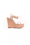 Peche Originel Péché Originel Beige Polyethylene Women Women's Sandal