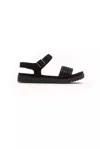 Peche Originel Péché Originel Black Textile Women Women's Sandal