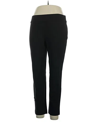 Pre-owned Peck & Peck Active Pants In Black