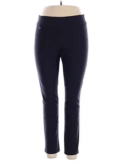 Pre-owned Peck & Peck Active Pants In Blue