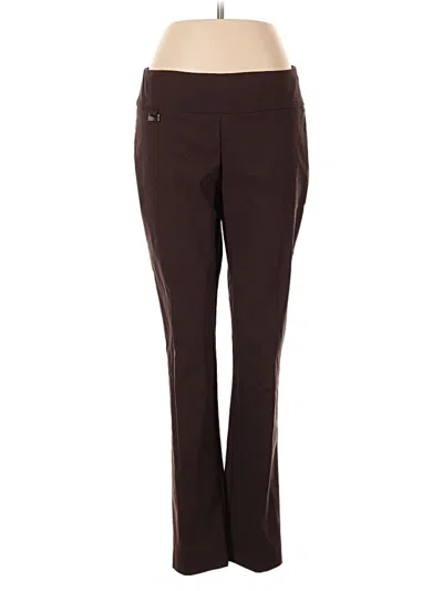 Pre-owned Peck & Peck Active Pants In Brown