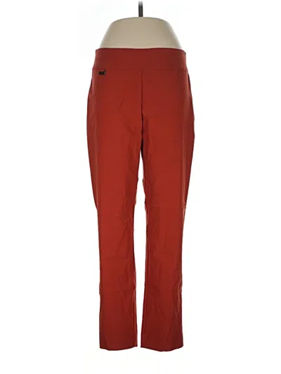 Pre-owned Peck & Peck Active Pants In Red