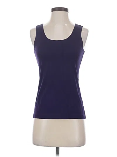 Pre-owned Peck & Peck Active Tank Top In Purple