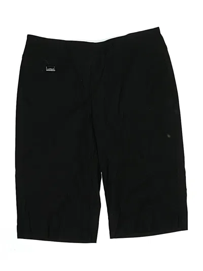 Pre-owned Peck & Peck Athletic Shorts In Black