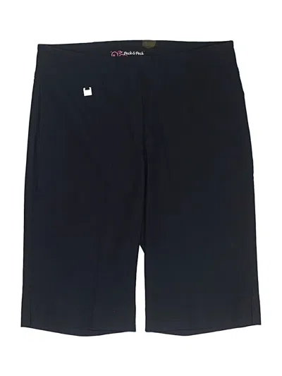 Pre-owned Peck & Peck Athletic Shorts In Black
