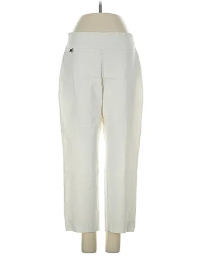 Pre-owned Peck & Peck Casual Pants In Ivory