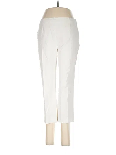Pre-owned Peck & Peck Casual Pants In Ivory