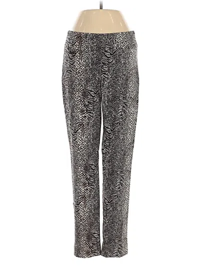 Pre-owned Peck & Peck Casual Pants In Silver