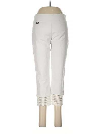 Pre-owned Peck & Peck Casual Pants In White
