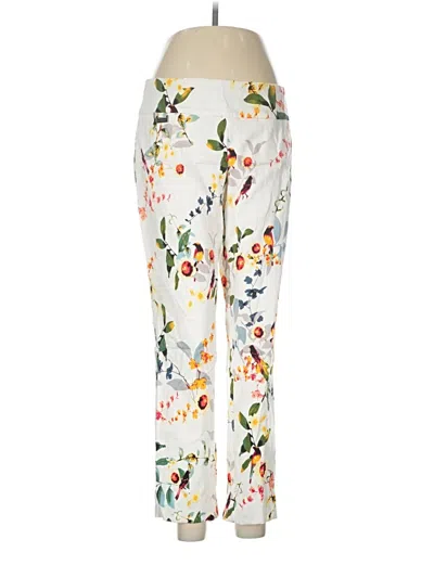 Pre-owned Peck & Peck Casual Pants In White