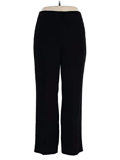 Pre-owned Peck & Peck Dress Pants In Black