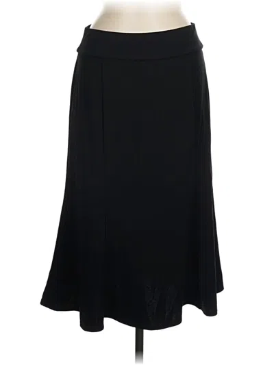 Pre-owned Peck & Peck Formal Skirt In Black