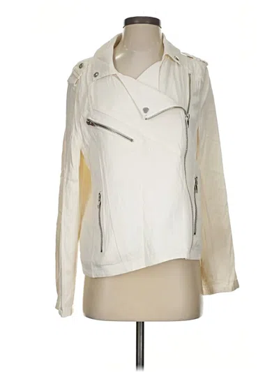 Pre-owned Peck & Peck Jacket In Ivory