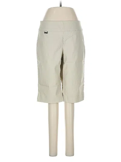 Pre-owned Peck & Peck Khaki Pant In White