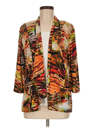Pre-owned Peck & Peck Kimono In Orange