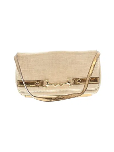 Pre-owned Peck & Peck Shoulder Bag In White