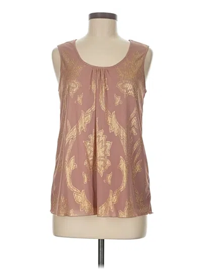 Pre-owned Peck & Peck Sleeveless Blouse In Pink