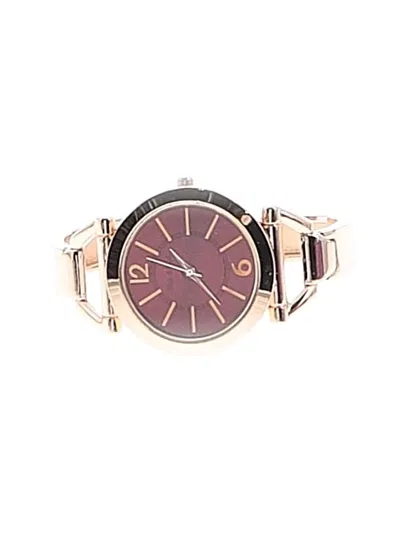 Pre-owned Peck & Peck Watch In Gold