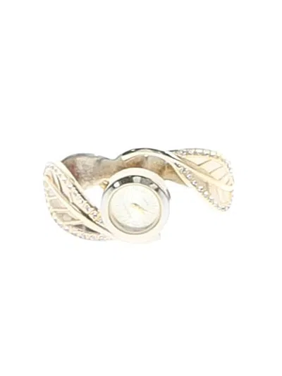 Pre-owned Peck & Peck Watch In Ivory