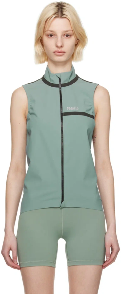 Pedaled Blue Odyssey Vest In 77pe - Stormy Sea