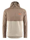 Pedaled Hooded Half-zip Sweater