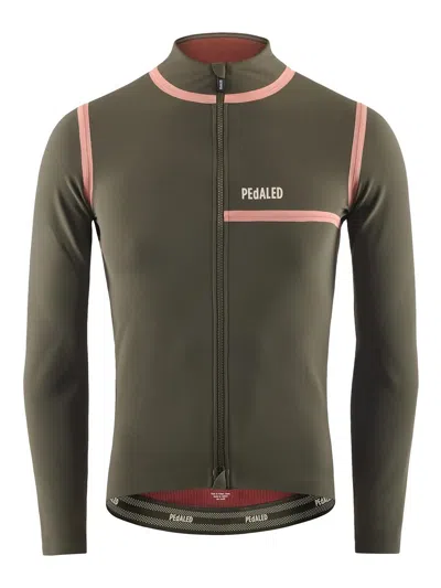 Pedaled Odyssey Waterproof Thermo Jacket In Dark Grey