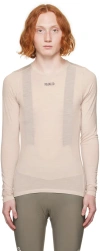 Pedaled Off-white Base Layer Long Sleeve T-shirt In 0gpe Off-white