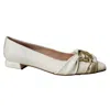 Pedro Antón Women's Flats In White In White
