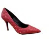 Pedro Antón Women's Piuma Sandals In Piuma Rojo In Multi