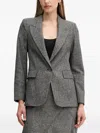Pedro Del Hierro Button-up Blazer In Gray