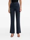Pedro Del Hierro Flared Trousers In Blue