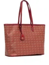 Pedro Del Hierro Monogram Tote Bag In Red