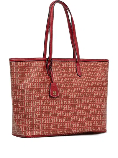 Pedro Del Hierro Monogram Tote Bag In Red