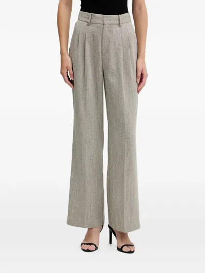 Pedro Del Hierro Pleated Trousers In Gray
