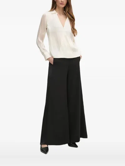 Pedro Del Hierro Sheer Blouse In White