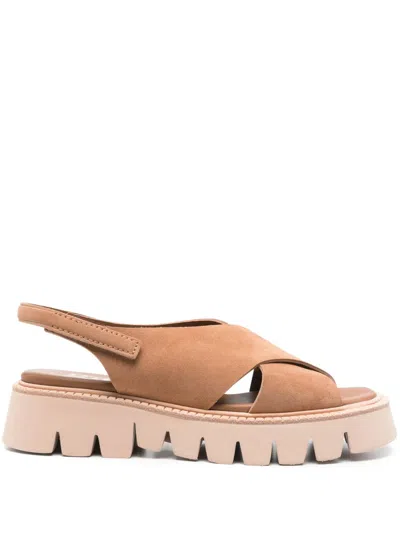 Pedro Garcia 40mm Reme Sandals In Brown